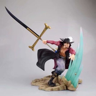 ((พร้อมส่ง) โมเดลฟิกเกอร์ Pirate POP Shichibukai Combat Edition Hawkeye Mihawk ILYM