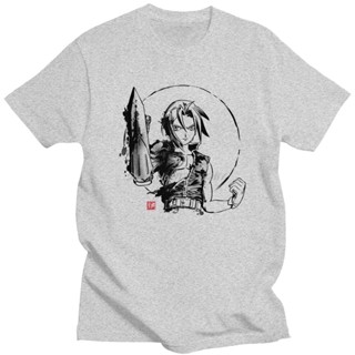 ใหม่ เสื้อยืดแขนสั้น ผ้าฝ้าย 100% พิมพ์ลายการ์ตูนมังงะ Fullmetal Alchemist Edward Elric แฟชั่นฤดูร้อน สําหรับผู้ชายS-5XL