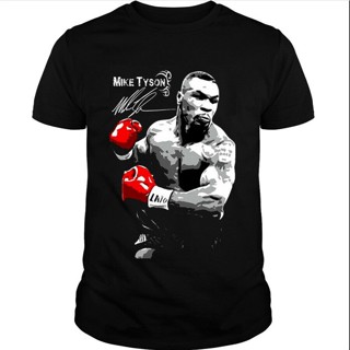 [S-5XL] ชุดชกมวย พิมพ์ลายการ์ตูน Mike Tyson แบบเข้ารูป สไตล์เรโทร ให้เป็นของขวัญได้