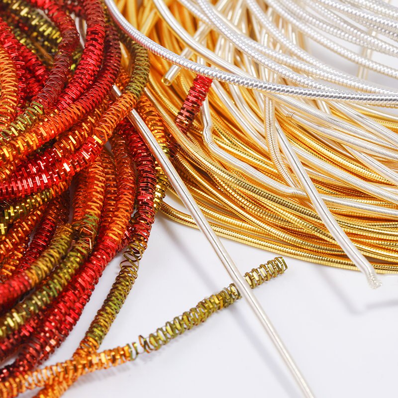 ลวดทองแดง ชุบเงิน ทอง 10 เกจ ยืดหยุ่น สําหรับทําเครื่องประดับ DIY