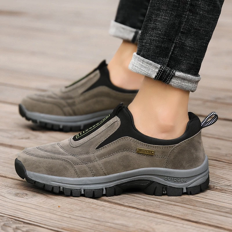 รองเท้าเดินป่าชาย กันน้ำ Ultralight แบบสวม thumbnail 10