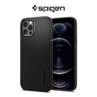 SPIGEN เคสโทรศัพท์มือถือ แบบบางพิเศษ ป้องกันรอย สําหรับ iPhone 12 Pro 12