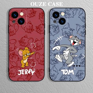 เคสโทรศัพท์ซิลิโคน แบบนิ่ม ลายแมว Jerry Mouse ป้องกันกล้อง สําหรับ Honor 50 Lite X6 X7 X7A X8 X8A X9 X9A 70 7S 8A 9S