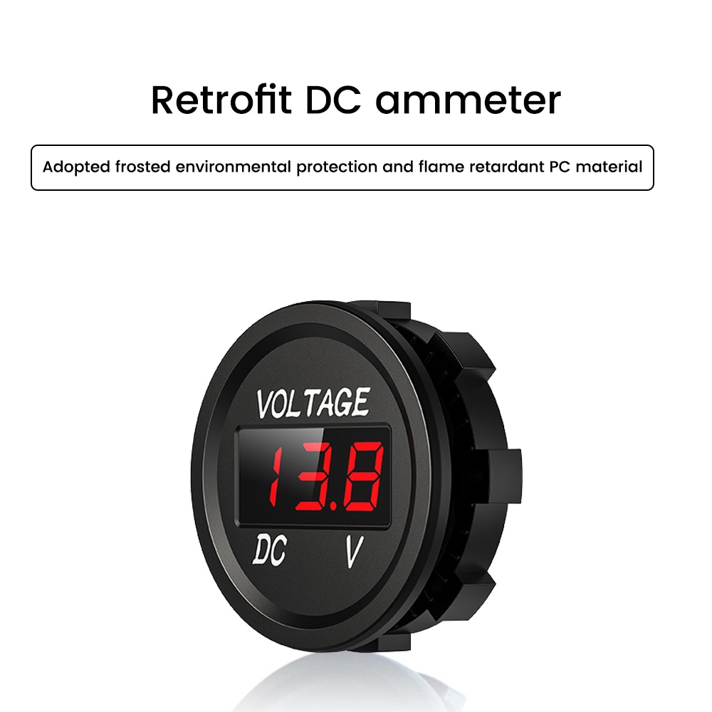 Pcbfun เครื่องทดสอบโวลต์มิเตอร์ดิจิทัล DC5-48V ขนาดเล็ก รูปที่ 7