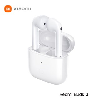 หูฟังบลูทูธ Xiaomi Redmi Buds 3 แบบไร้สาย เชื่อม Bluetooth แบต 310mAh น้ำหนักเบาเพียงข้างละ 4.5 กรัม