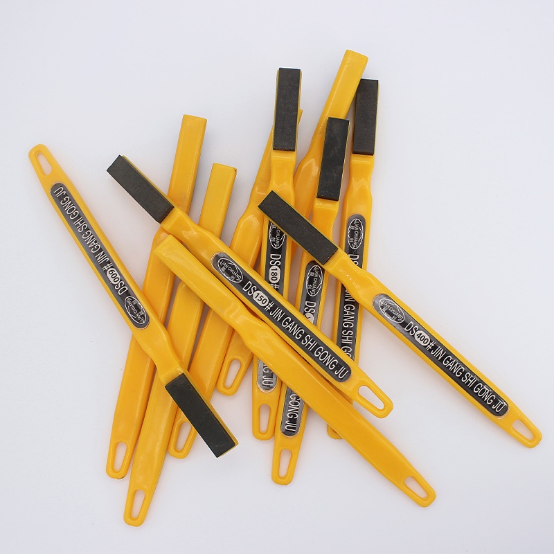 1PCS เพชรหินแปรง 3x10x40 มม.Fine บดเรซิ่นเพชรแปรงสีฟันประเภท mini เส้นใยน้ํามันหินแปรง grit150 ~2000 – โปรปัง