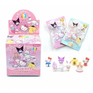 ยางลบ ลายการ์ตูน Sanrio 3 มิติ เครื่องเขียนน่ารัก สุ่มสี