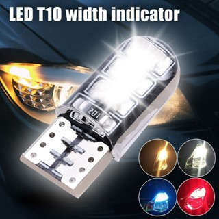 หลอดไฟเลี้ยว Led T10 2835 6smd สว่างมาก สําหรับติดป้ายทะเบียนรถยนต์