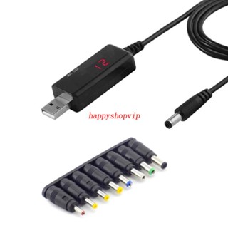 Hsv อะแดปเตอร์สายชาร์จ USB เป็น DC-Adapters 5V 9V12V สําหรับลําโพงเราเตอร์