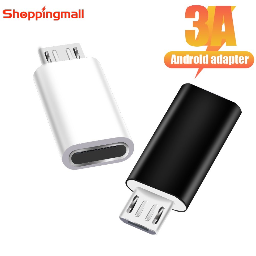 ตัวแปลงเชื่อมต่ออะแดปเตอร์ Micro USB ของตัวผู้กับตัวเมีย