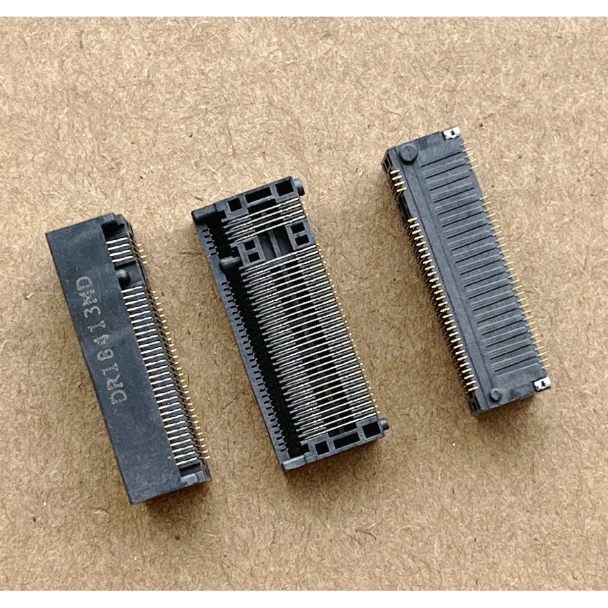 1 ชิ้น NGFF Slot 8.5HM-Key67Pin H8.5 H3.0 อินเทอร์เฟซฮาร์ดดิสก์ M.2 ซ็อกเก็ตซ็อกเก็ต