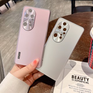 เคส Huawei P50 Pro / P40 Pro / P40 ฝ้า โลหะ ป้องกันเลนส์ เคสโทรศัพท์มือถือ กันตก