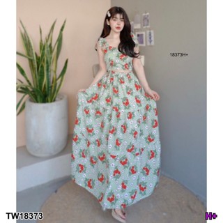 ส่งไว 💗พร้อมส่ง Set เสื้อผูกไหล่ ลายดอกไม้ + กระโปรงยาว ดอกไม้ ชุดเซ็ต ชุดลำลอง เดรส ขาว ดำ แดง กรม ชมพู