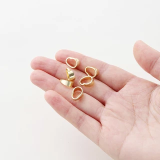 St.kunkka 20 ชิ้น ตัวปิดปม 18K ที่ไม่ได้ซีดจางคุณภาพสูง ตะขอเชื่อมต่อเครื่องประดับ
