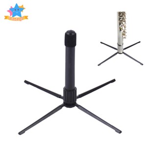 [Edstars] Foldable Flute Clarinet Stand Portable Black for Flute Clarinet Parts Accs