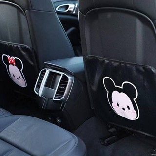 Car Seat Back Anti-Kick Pad Children Cartoon Protective Pad for Car Interior Anti-Dirty Protective Pad Rear Anti-Kick Grinding Pad OF7C