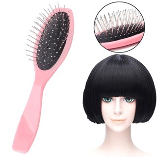 『Wismar』Anti Static Steel Comb Brush for Wig Hair Extensions Training Head