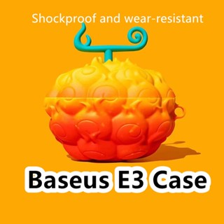 【Case Home】เคสหูฟัง แบบนิ่ม ลายการ์ตูน สําหรับ Baseus E3