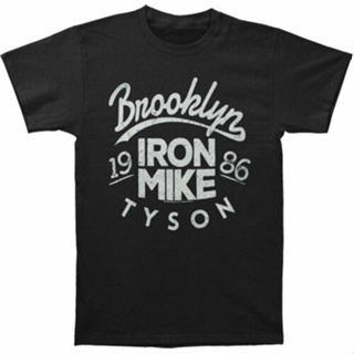 [S-5XL] เสื้อยืดคอกลม ผ้าฝ้าย พิมพ์ลายการ์ตูน Mike Tyson Iron Savage Graphic เซ็กซี่ ขนาดใหญ่ ไซซ์ S - 3Xl