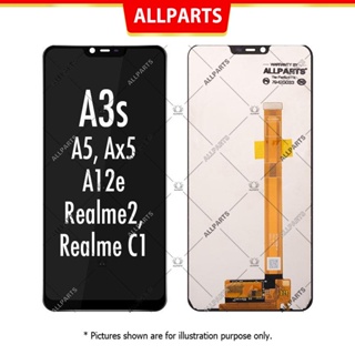 Display​ จอ ทัช สำหรับ OPPO A3s A5 AX5 A12e Realme C1 2 LCD หน้าจอ พร้อมทัชสกรีน