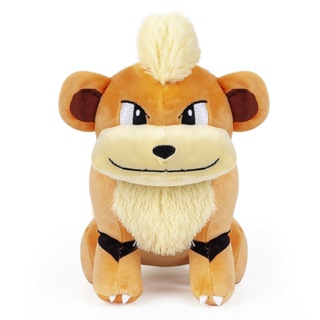 ตุ๊กตาฟิกเกอร์ ยัดนุ่น รูปทรงสัตว์ Growlithe Pokemon Center ของเล่นสําหรับเด็ก