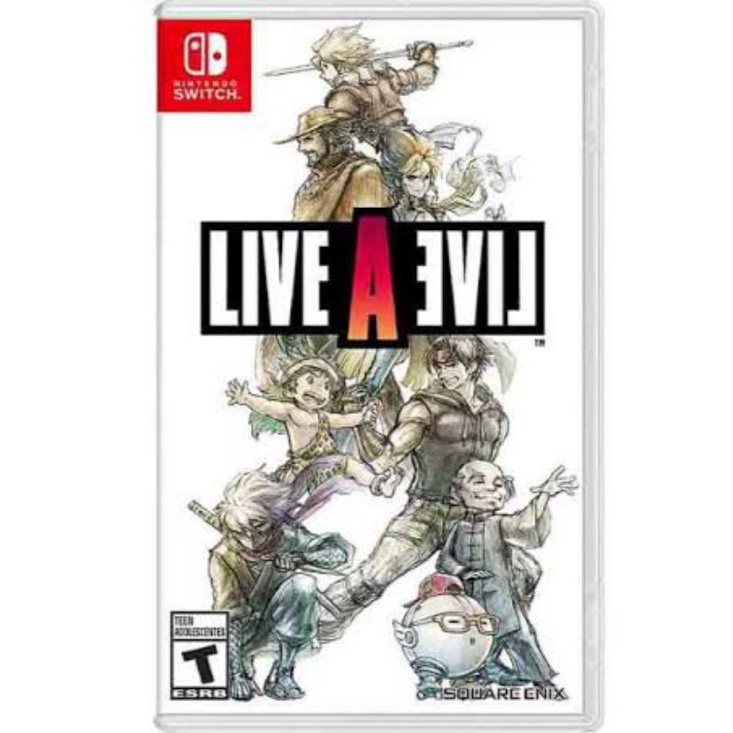 มือ1 live a live nintendo switch พร้อมส่ง game ใหม่ 2022 เกม nsw rpg นินเทนโด้