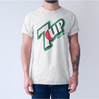 เสื้อยืดพิมพ์ลาย20232023 ใหม่เอี่ยม เสื้อยืด Unisex รุ่น 7Up Edition T-Shirt สวยใส่สบายแบรนด์ Khepri 100%cotton comb พิม