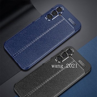 In Stock Casing เคส Samsung Galaxy A54 A34 A24 A14 LTE 4G 5G Classic Leather Mens Business Soft Case Anti-fall Lens Protection Back Cover เคสโทรศัพท