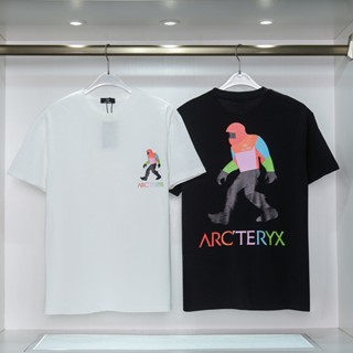 Arcteryx - เสื้อยืดแขนสั้นลําลอง ทรงหลวม แฟชั่นสําหรับผู้ชาย และผู้หญิง