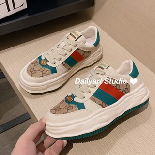 Dailyart รองเท้าผ้าใบผู้หญิง รองเท้าผ้าใบ ทรงสวย ใส่สบาย 2023 ใหม่ MAR0201