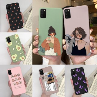 เคสซิลิโคนนิ่ม ลายผีเสื้อ สําหรับ Samsung Galaxy A02S M02S F02S Samsung A 02S M 02S F 02S