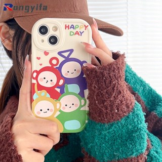 เคสโทรศัพท์มือถือ TPU นิ่ม ลาย Teletubbies น่ารัก สําหรับ iQOO 11 9 8 Pro 10 7 Neo 7 6 5 3 5S Neo 7 Neo 6 Neo 5 Neo 3 Neo5s Z1 Z1X ผ้าคลุม