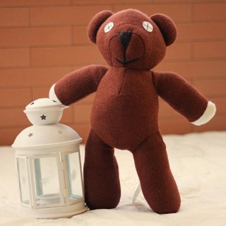 ใหม่ ตุ๊กตาฟิกเกอร์ Teddy Mr Bean สีน้ําตาล ขนาด 23 ซม. ของเล่นสําหรับเด็ก