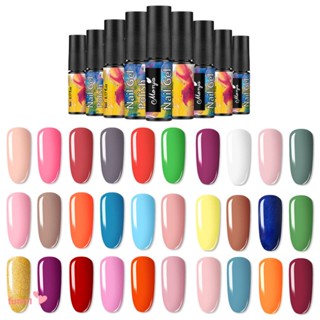 30 สีเจลทาเล็บ MONJA สีสวย UV/LEDสีเจล สีทาเล็บเจล แแบบต้องอบ 5ml (ต้องใช้เครื่องอบ)