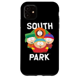 South Park Gang เคสโทรศัพท์ TPU แบบนิ่ม ปิดด้านหลัง