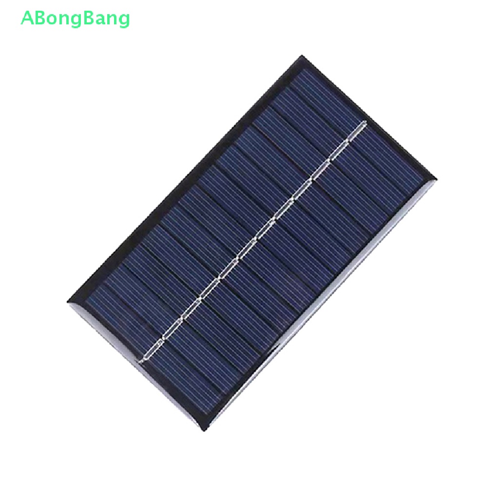 ABongBang Solar Panel 1W 5V DIY Small Solar Silicon Panel for Cellular Phone Charger Home Light Toy Solar Cell Board Nice