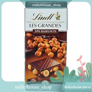 Les Grandes Dark Hezelnut Lindt 150 G.