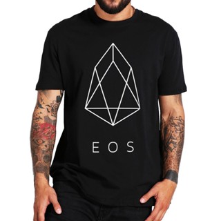 ใหม่ เสื้อยืดลําลอง แขนสั้น พิมพ์ลายดอกไม้ Eos Crypto เหมาะกับฤดูร้อน สําหรับผู้ชาย และผู้หญิง คู่รัก