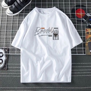 &lt;BAJU EXPRESS&gt; BROOKLYN USA COTTON T SHIRT LELAKI PEREMPUAN FESYEN T-SHIRT LENGAN PENDEK T SHIRT MEN WOMEN OVERSIZE_03