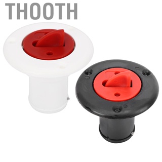 Thooth Yacht Filler Port  Deck ABS Plastic Gas Fuel Tank 108g Boat Fill Motor Homes for