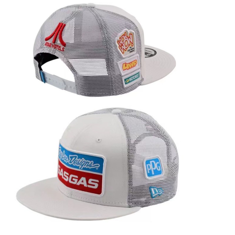2021 Topi TLD GAGAS Troy Lee ตาข่ายออกแบบ Snapback หมวกผู้ชายผู้หญิงตาข่าย Trucker หมวกปรับกีฬา Motocross ทีมหมวก - รูปที่ 4