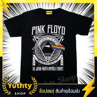 เสื้อวง Pink Floyd เสื้อยืดแฟชั่นวินเทจ90 ไม่มีตะเข็บข้าง ใส่ได้ทั้งชายและหญิง_01