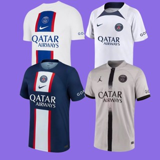 เสื้อกีฬาแขนสั้น ลายทีมปารีส Messi Paris 22-23 PSG