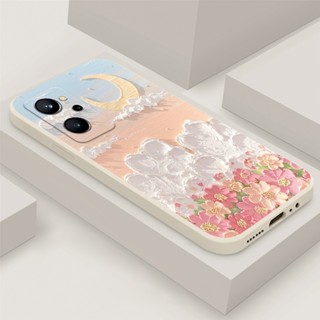 เคสโทรศัพท์มือถือ แบบนิ่ม ลายการ์ตูนดอกไม้ สําหรับ Realme C11 C12 C15 C20 C20A C25 C25S 10 PRO Plus 9i 8i 7i 8 7 6 5 PRO 5G C25Y C21Y C17 5i 5S 6i C2 XT GT Narzo 50i 50A V13 เคสคลุม