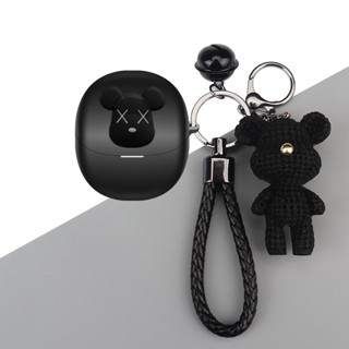 OPPO Enco Air3 Case Creative Kaws Shoes Keychain Pendant OPPO Enco Air3 Silicone Soft Case Protective Case Cartoon Plush Coal Ball Pendant OPPO Enco Air3 Cover Soft Case Protective Case Shockproof Case Protective Case Stitch Bear Keychain