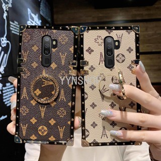 Yyn เคสโทรศัพท์หนัง กันกระแทก ประดับเพชร พร้อมที่ตั้งวาง แฟชั่น สําหรับ OPPO A9 2020 A5 2020 A11X A11