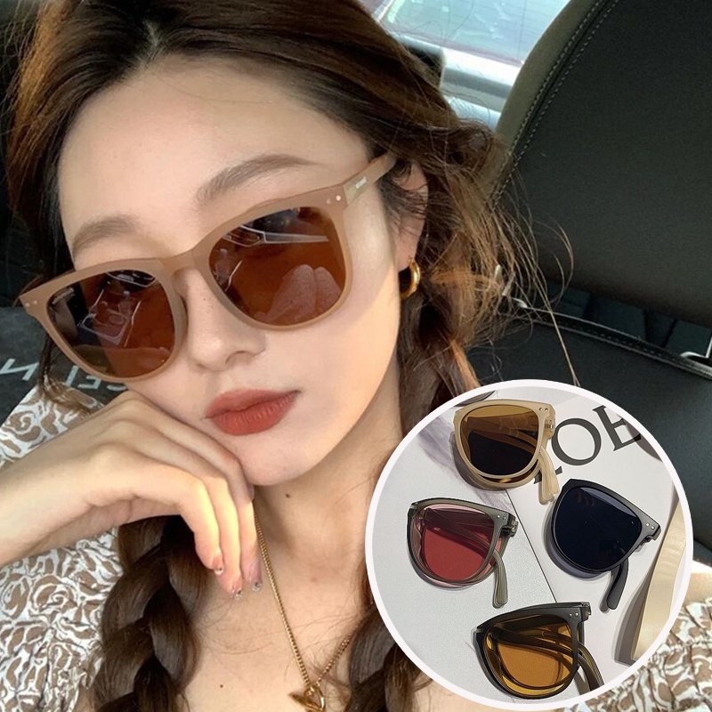 แว่นตากันแดด กรอบโลหะ ทรงสี่เหลี่ยม ป้องกันรังสียูวี ป้องกันแสงสีฟ้า เหมาะกับใส่กลางแจ้ง สําหรับผู้ชาย และผู้หญิง