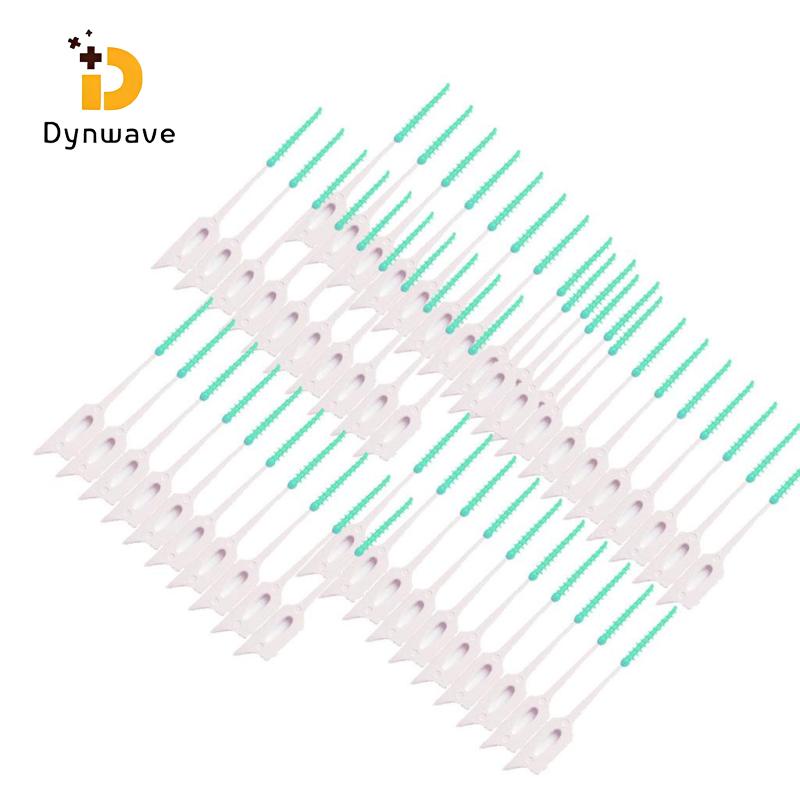 [Dynwave] ไม้จิ้มฟัน ไหมขัดฟัน สีเขียว 160 ชิ้น