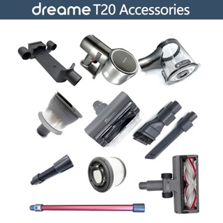 (Ready Stock)Original Dreame T20 Accessories HEPA Filter Roller brush Motor Dust cup Tube Host Main Brush Charging Base