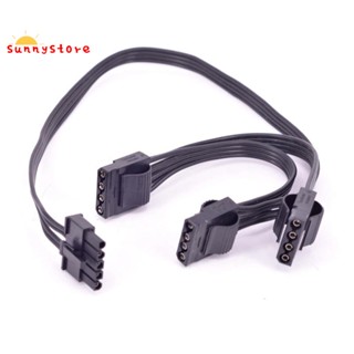 สายเคเบิลพาวเวอร์ซัพพลาย 5Pin 1 เป็น 3 Peripheral 4 Pin Molex IDE 5P PSU สําหรับ Cooler Master V550 V650 V700 V750 V850 V1000 V1200